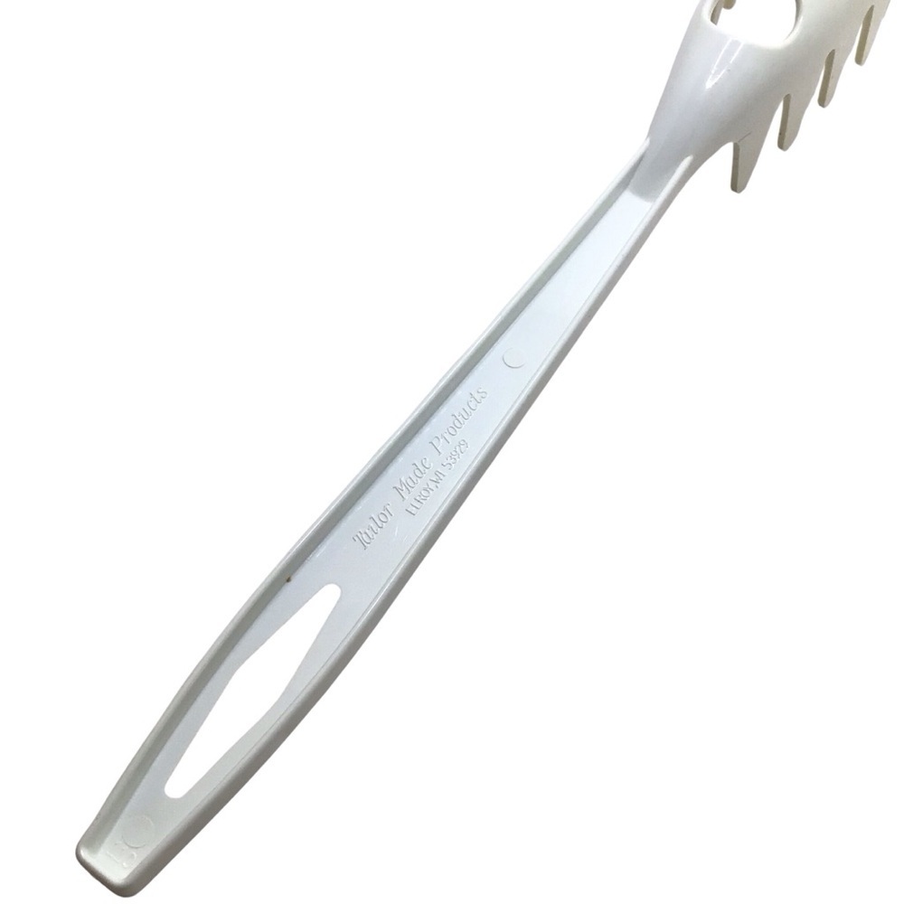 Vintage Tailor Made #3 Spaghetti Pasta Fork White 11” Serving Utensil - Picture 5 of 12